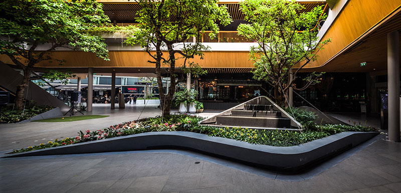 The Groove @ CentralWorld | Synthesis Design + Architecture.
centro comercial en Bangkok