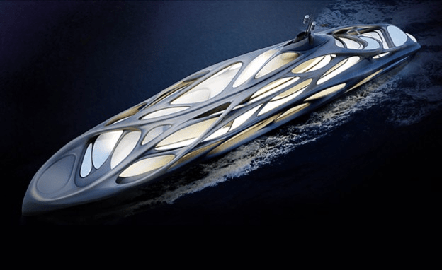 Superyates, Zaha Hadid, Unique Circle Yachts, Arquitectura, Tecnología, Transporte 